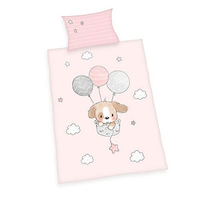 Herding Sweet Poppy Parure de Lit Bio, Coton/Renforcé, Multicolore, 40 x 60 cm