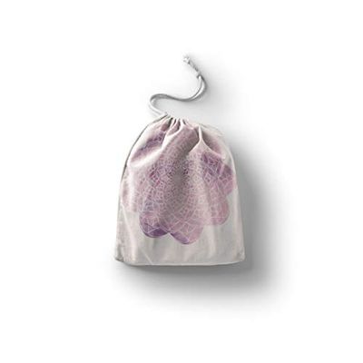 Bonamaison Printed Cotton Produce Bag with Drawstring, Reusable Grocery Bag, Biodegradable Eco-Friendly Bags, Travel Pouch, Sachet Bags, Shopping Bag, Eco Friendly, Foldable, Size: 30x40 Cm