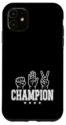 Champion Rock Paper Scissors Case for iPhone 11