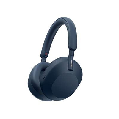 Sony WH-1000XM5 | Cuffie Wireless con Noise Cancelling, Connessione Multipoint, Batteria fino a 30h e Ricarica rapida, Alexa, Google Assistant e Siri - Blu Notte