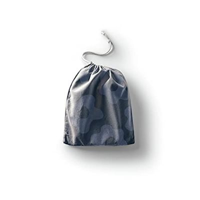 Bonamaison Printed Cotton Produce Bag with Drawstring, Reusable Grocery Bag, Biodegradable Eco-Friendly Bags, Travel Pouch, Sachet Bags, Shopping Bag, Eco Friendly, Foldable, Size: 12x15 cm