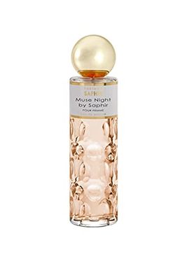 PARFUMS SAPHIR Muse Night - Eau De Parfum Con Vaporizador Para Mujer, One size, 200 ml
