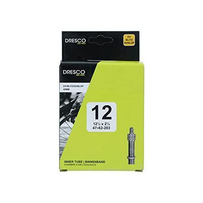 Dresco Inner Tube 12 x1 1/2 x 2 1/4 (47/62-203) Dunlop 40mm