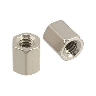 InLine 77775B dubbele moer set binnen UNC 4/40 100 Pack