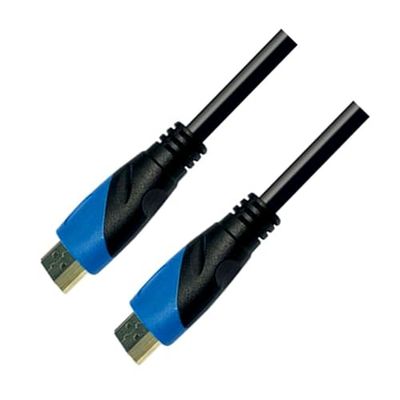 Brightium Cable HDMI 2.0 macho-macho de 2m, soporte 4K, ideal para conectar dispositivos de audio y video de alta definición.