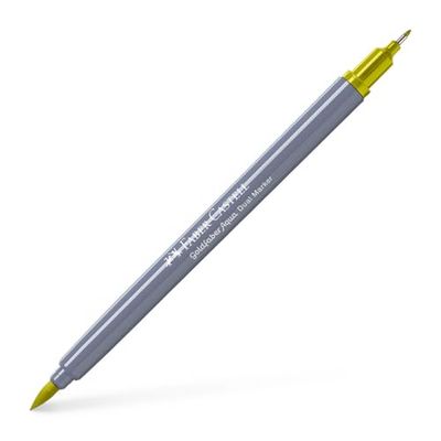 Faber-Castell Goldfaber Aqua Marqueur double Vert mai jaunâtre