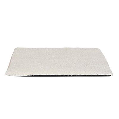 lionto Coperta riscaldante Animali Coperta termica Cani Tappetino autoriscaldante 60x45 cm Bianco