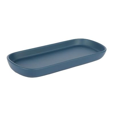axentia Mondra 135831 Porte-Savon Bleu foncé 26 x 3 x 11,5 cm