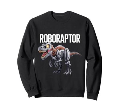 Robot Dinosaur T-Rex Robotic Engineering Dino Funny Robotics Sweatshirt