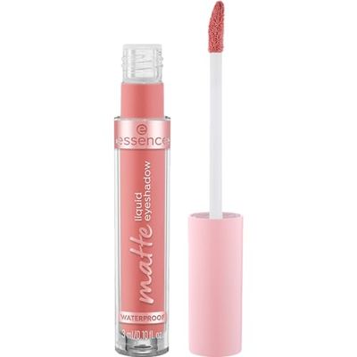Essence Sombra De Ojos Líquida Mate., De Larga Duración, Cubriente, Secado Rápido, Natural, Color Intenso (3Ml)