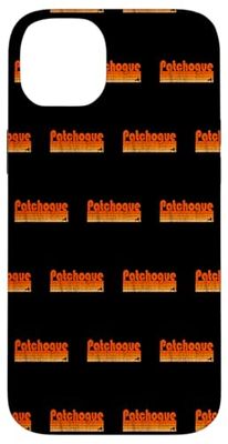 Patchogue, New York Retro 80s Style Case for iPhone 14 Plus