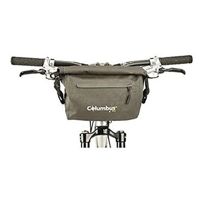 Columbus BikePacking | Watertight Bag na motocykl rowerowy w bandycie. Sucha torba kierownicy z zamknięciem wałków i regulowanym rozmiarem do 3L.