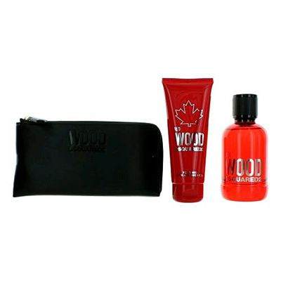 DSQUARED2 Red Wood Edt 100 Ml + Bl 100 Ml + Wallet (woman), One size