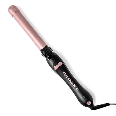 Beachwaver Co. B1 Rotating Curling Iron - Midnight Rose | Automatic 1-Inch Ceramic Curling Iron - Most Common Barrel Size for All Hair Lengths! | Auto-Shut Off, Travel-Friendly, Dual Voltage