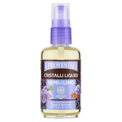 I Provenzali Set Serum cabelo cristal líquido 6 unidades. Óleo de semente de linho 50 ml