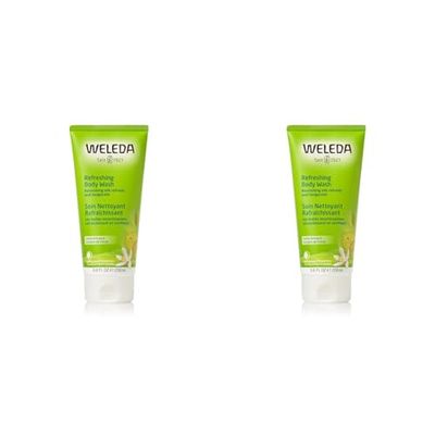 Weleda Citrus Creamy Body Wash, 200ml (Pack of 2)