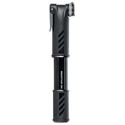 Topeak Unisex - Mountain DA minipomp voor volwassenen, zwart, 81,4 cc