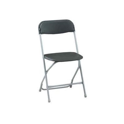 Principal Series 2200 Classic Lightweight Folding Chair, Charcoal, Pack of 8