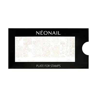 NEONAIL Stamping Platte 08