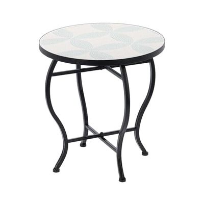Well Home Bistrotafel met mozaïekdesign, Ø 38 x 40 cm