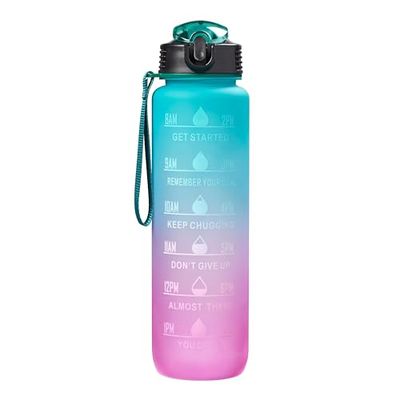 Chef Aid Gourde de 1 litre avec cibles pour boire – Restez hydraté lors de vos déplacements