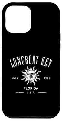 Coque pour iPhone 14 Plus Longboat Key Florida Souvenir vintage vieilli