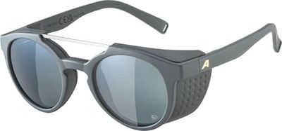 ALPINA Unisex Glace P zonnebril, Midnight Grey Matt, One Size