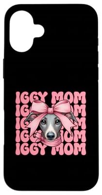 Iggy Mom Italian Greyhound Mom Mama Dog Mother's Day Case for iPhone 16 Plus