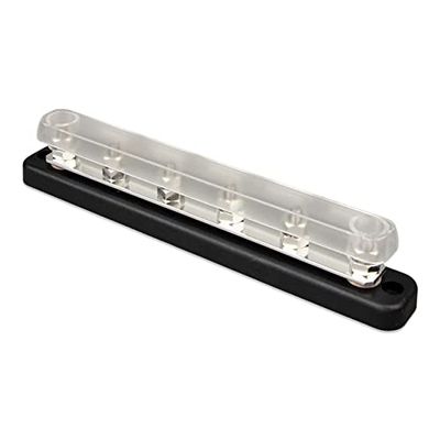 Victron Energy Busbar 150 amp 70 VDC, 6 bornes de connexion courant élevé avec couvercle