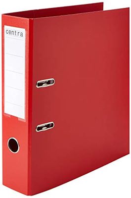Centra 230160 PP classeurs à levier A4 75 mm – Rouge