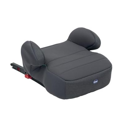Chicco, Quasar Fix i-Size, Siège Auto Enfant 7-12 ans (126-150 cm), Installation Facile avec Système Isofix, avec Accoudoirs Rembourrés et Siège Confortable, Couleur Stone