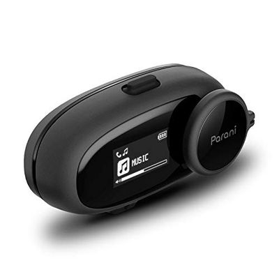 SENA Casque Bluetooth Parani M10 pour Moto - Version Micro à Perche Noir