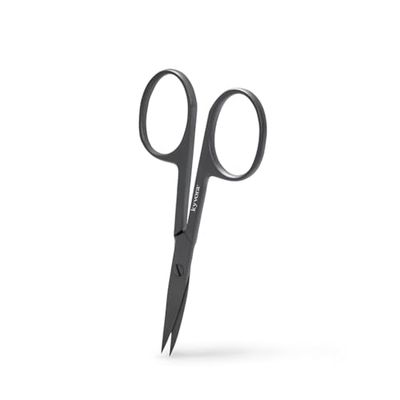 Forbici professionali per unghie a forma di curva, rivestimento in teflon che garantisce igiene, precisione e longevità, marca Kyvora, design tedesco, multiuso per unghie e cuticole