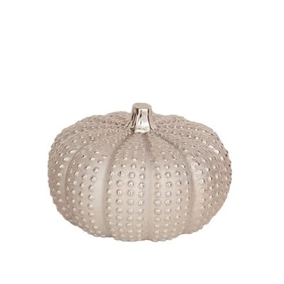 Romimex Figura Decorativa Porcellana Zucca 20 x 14 x 20 cm