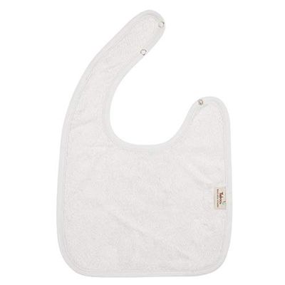 TIMBOO TM-BAV02-518 5414546057537 Bavoir avec Pressions, Taille L, Siver Grey Argenté