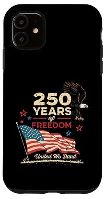 Celebrazione classica 2026 USA 250° - 250 anni di libertà Custodia per iPhone 11