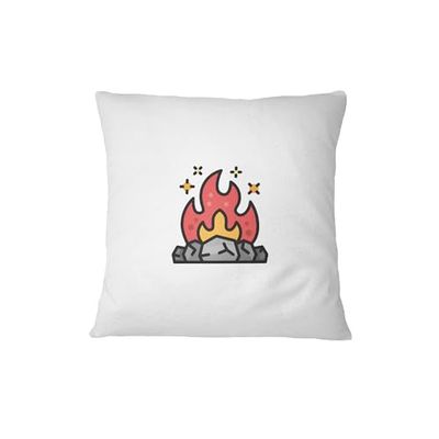 Bona Basics, Fodera decorativa per cuscino, decorazione domestica per divano, caffetteria, dimensioni: 60x60 cm, colore: bianco