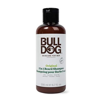 BULLDOG, Shampoing pour barbe 2en1 Original, 200ml