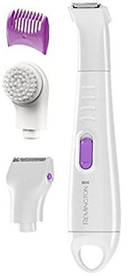 Remington Epilatore - Kit bikini liscio e setoso - Tecnologia Nano Silver: Ipoallergenico per rasature delicate; Impermeabile, accessorio per rasatura mini lamina, pettine accessorio 2-6 mm, WPG4035