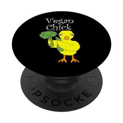 Poussin végétalien PopSockets PopGrip Interchangeable