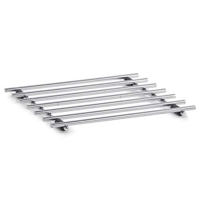 Zeller 24901 - Salvamanteles de Cromo, 25 x 25 centímetros