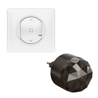 Paquete de inicio de vivienda conectada plug/play persianas enrollables Celyane blanco