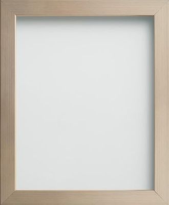 Frame Company Connolly Range Gold Wooden Picture Photo Frame, 5x5 inch *Choice of Sizes* Fitted with Real Glass
