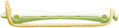 Fripac-Medis LWK - Rulos cortos, 10 unidades, 5 mm, color verde y blanco