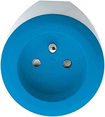 Oplader USB snel opladen 2, 4 A + 1 P 16 A Wit/Turkoois
