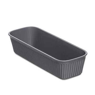 TATAY Organizer Slim Baobab, Polipropilene, Senza BPA, Grigio, Dimensione 9 x 24 x 5,6 cm