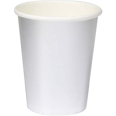 Folat - Silver Metallic Cups 250 ml - 8 stycken