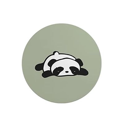 Questo Casa, Round Digital Printed Mouse Pad, Non-Slip Base, for Office and Home, Diameter:22cm