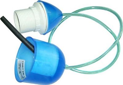 Electraline 70713 Sospensione E27, 60 cm, Blu