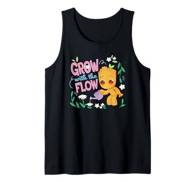 Marvel Spring Grow With The Flow Baby Groot Lovely Floral Canotta